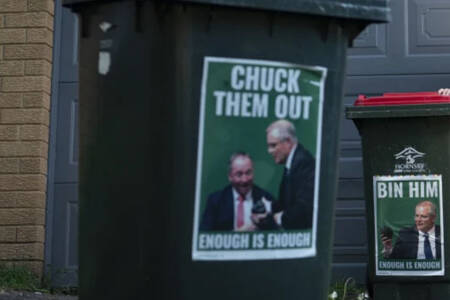 Hornsby Shire mayor defends garbage bin threat over anti-PM stickers