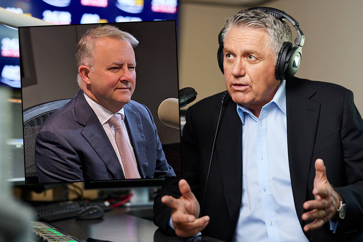 Article image for ‘He’s either stupid or lying!’: Ray Hadley blasts Anthony Albanese’s ‘mullet-headed’ comments