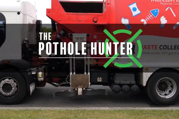 Article image for REVEALED | Garbage trucks being trialed to film potholes