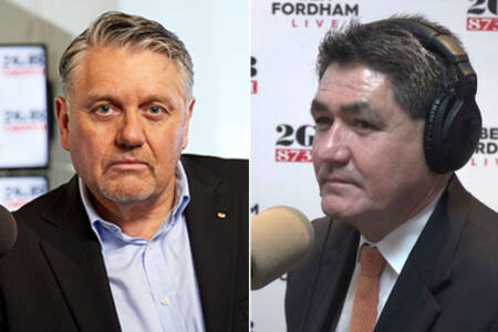 ‘I’m close to calling you a complete dickhead’: Ray Hadley rips into Corrections Minister Geoff Lee