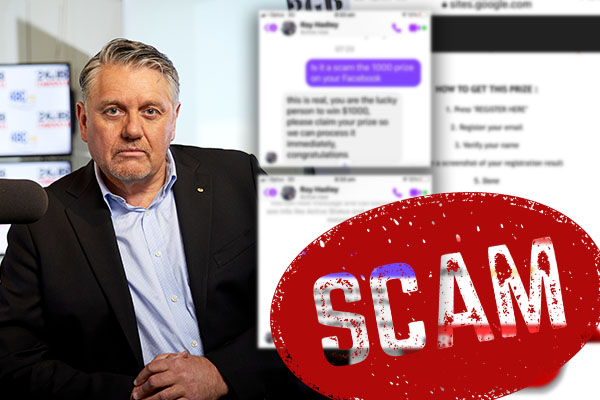 Article image for WARNING: Ray Hadley scam exposed