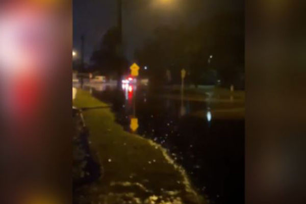 Article image for Sydney streets closed after reports of petrol mixed in with floodwater