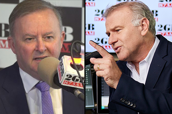 Article image for ‘Run Forrest Run!’: Jim Wilson blasts Anthony Albanese for walking out of a press conference