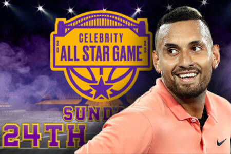 Nick Kyrgios joins Team 2GB in celebrity basketball match