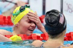 ‘I’m over the moon’: Ariarne Titmus reflects on breaking Ledecky’s 400m World Record