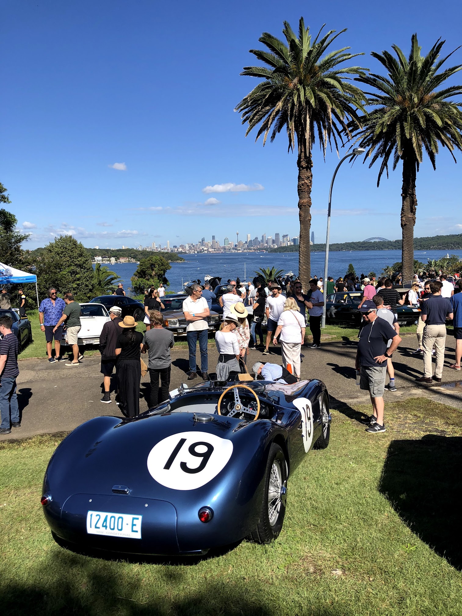 Vaucluse Car Club collector car gathering at Watson’s Bay
