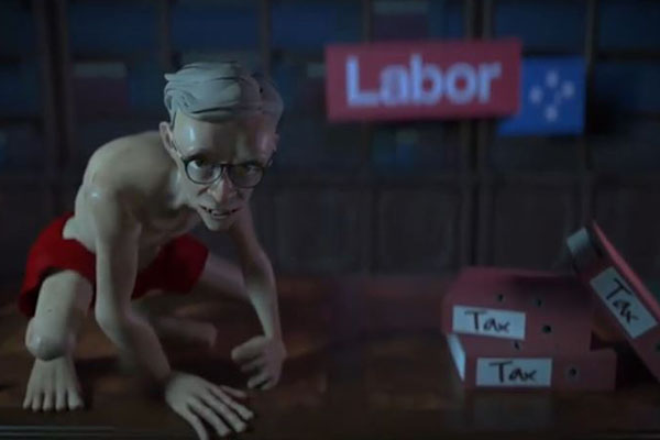 Article image for WATCH | Liberals release bizarre election ad