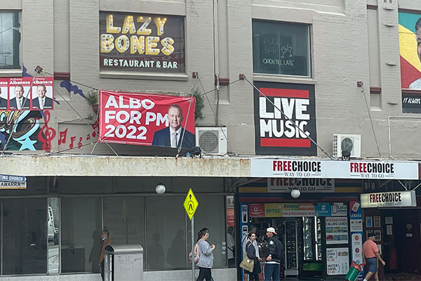 Article image for ‘Placement’s everything!’: Albo poster’s unique new home