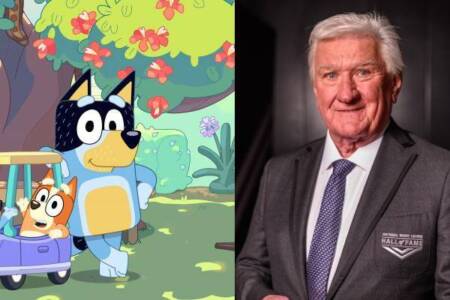 How Ray Warren’s Bluey cameo will bring league to a global audience