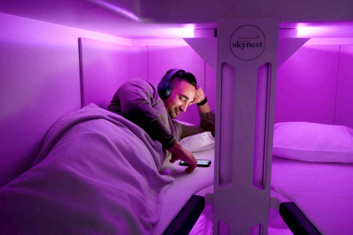 Article image for Air NZ to offer flat beds in economy class