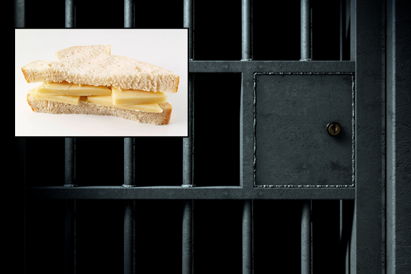 Article image for Blockade activist upset over cheese sandwich dilemma