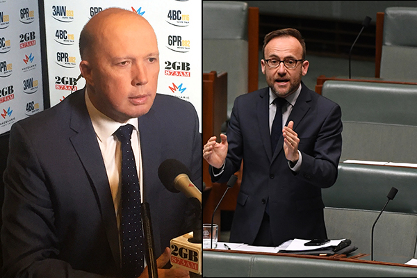 Article image for Peter Dutton tears into Adam Bandt’s obsession with ‘craving public limelight’