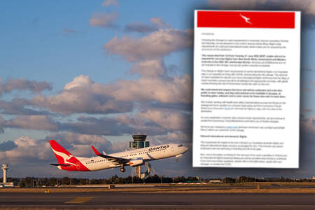 Qantas scraps mask rule on certain flights
