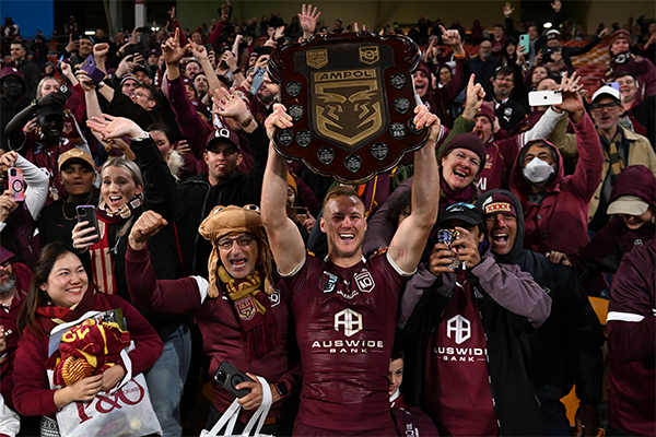 Article image for QLD Maroons defeat the Blues to win 2022 State of Origin