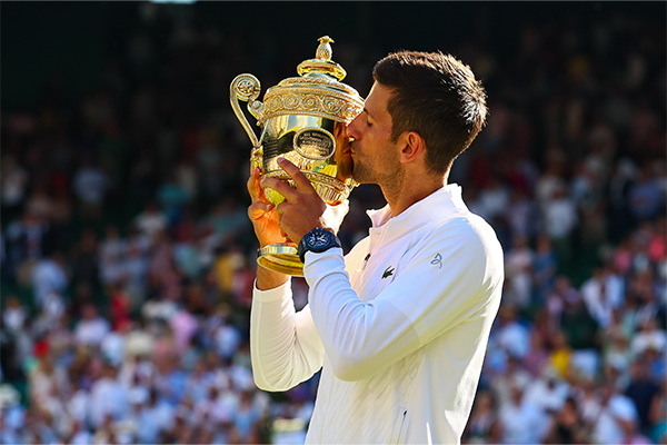 Article image for Djokovic beats Kyrgios to take Wimbledon crown