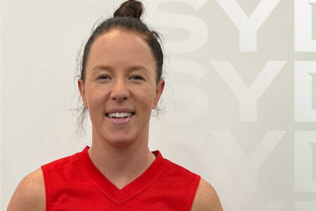 Brooke Lochland prepares for Sydney Swans AFLW debut