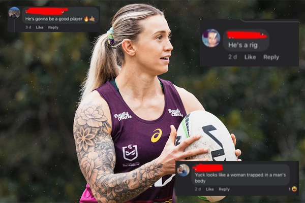Article image for Broncos CEO’s message to online trolls body shaming NRLW player