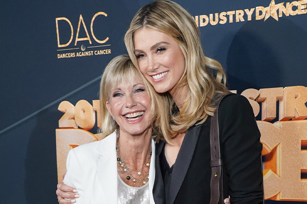 Article image for Delta Goodrem reflects on her unique bond with Olivia Newton-John