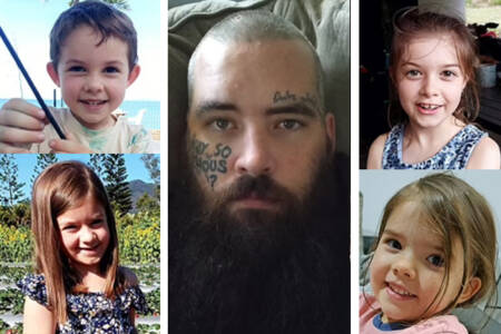 Police search for 28yo man after four abducted children found