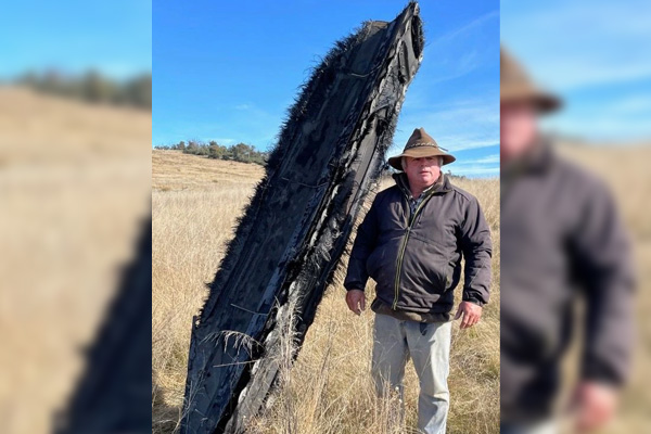 Article image for NSW Farmers discover space junk on their property