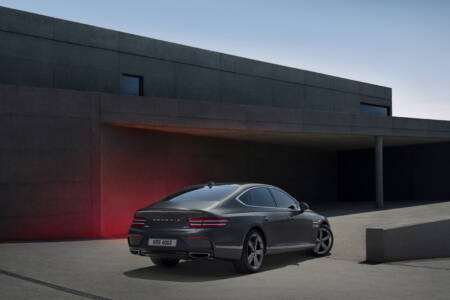 Genesis G80 3.5-litre flagship sedan – able to mix it with the best in its class.