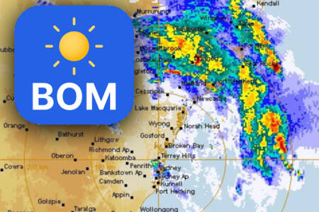 How does the BOM calculate their rain predictions?