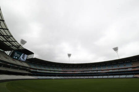Disappointing crowd at MCG for final ODI against England