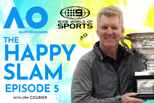 Article image for American tennis legend Jim Courier reveals his love for the Australian Open