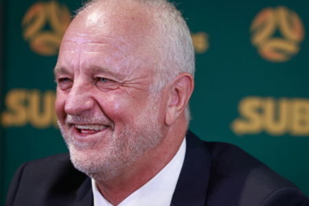 Socceroos coach Graham Arnold to remain until 2026 World Cup