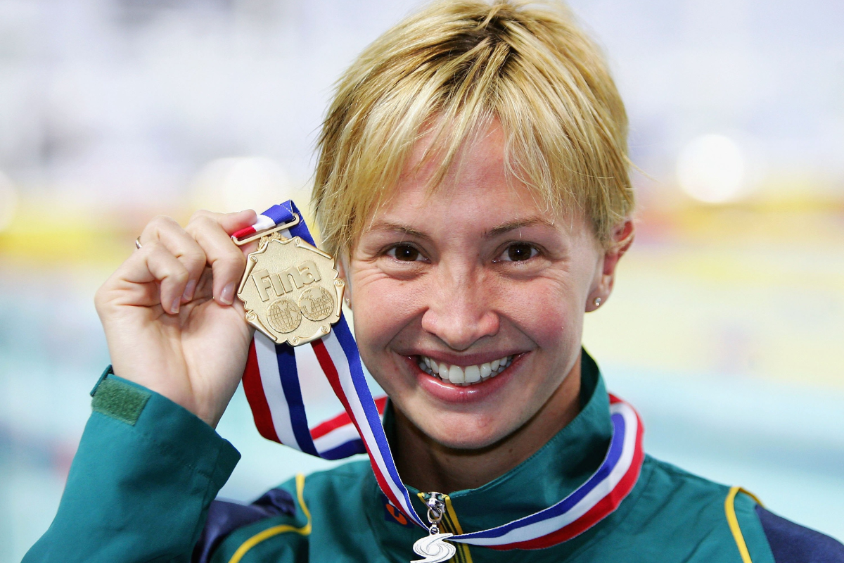 Article image for Former Olympian Brooke Hanson advocates Starlight super swim challenge