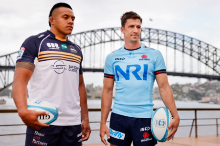 The wait is over! Waratahs face off against the Brumbies