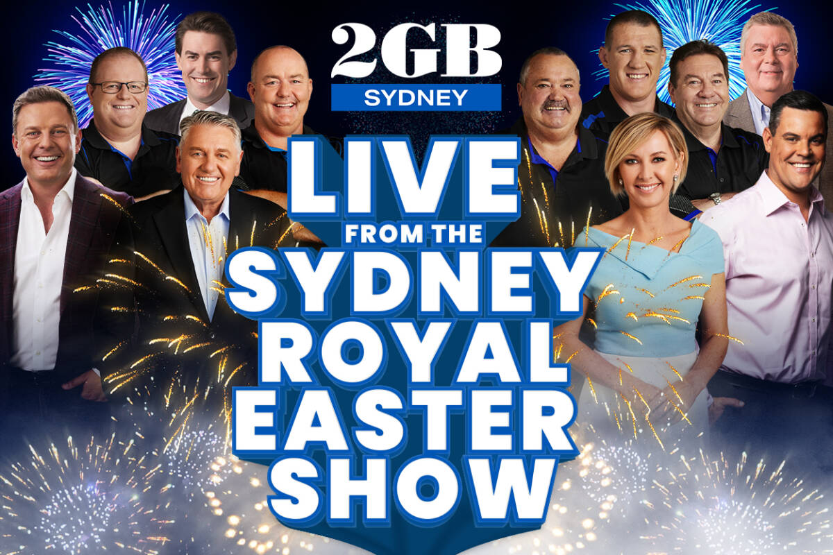 Article image for 2GB Live at the Sydney Royal Easter Show!