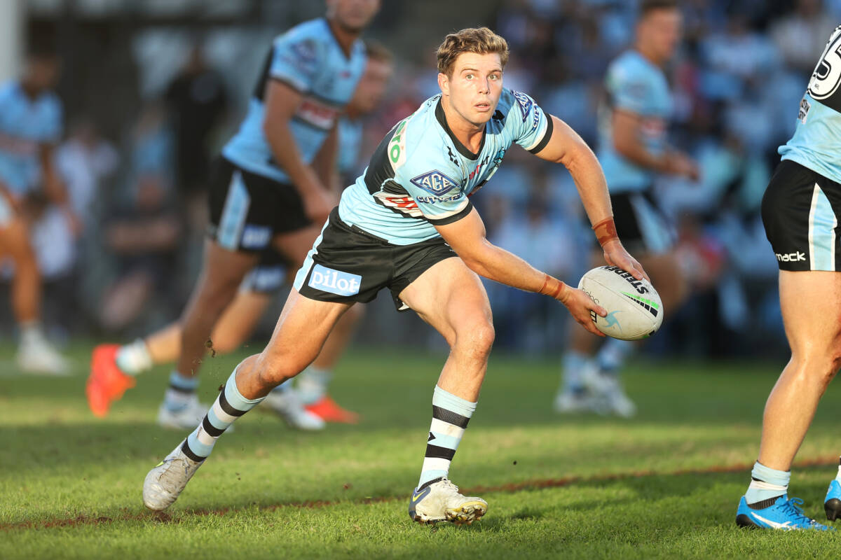 Article image for Nicho Hynes for the Dally M? Blayke Brailey’s appraisal of Sharks teammate