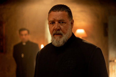 Russell Crowe stars in comedy horror The Pope’s Exorcist