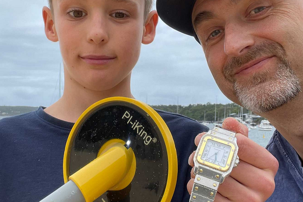 Article image for What a find! 10-year-old finds missing $20,000 watch