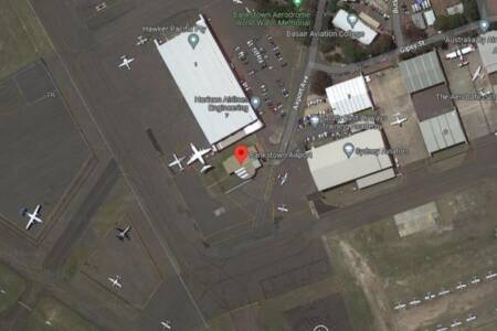 Plane crashes at Bankstown Airport