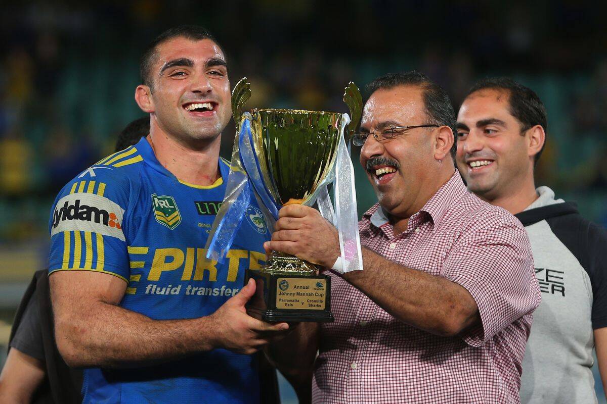 Article image for Parramatta Eels keen to win back the Johnny Mannah Cup