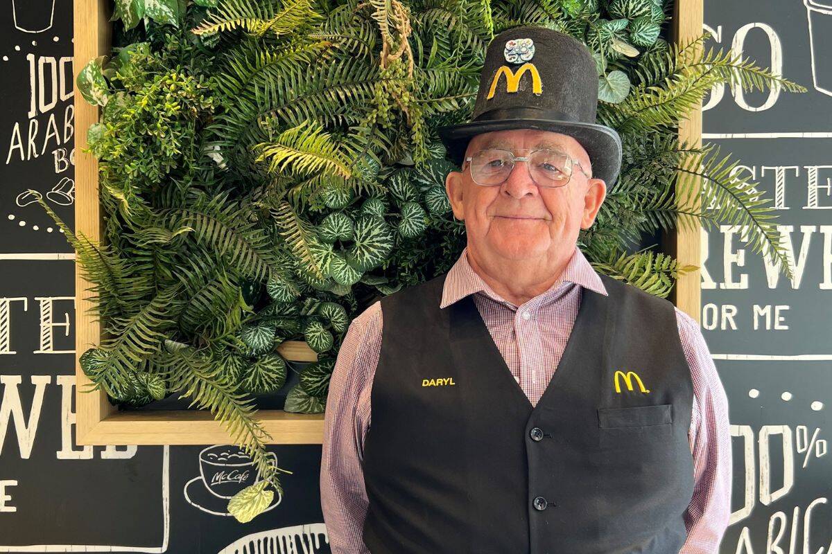 Article image for The 72-year-old coming out of retirement to work at McDonalds!