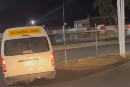 SHOCKING: Footage of kids driving a STOLEN bus in the NT