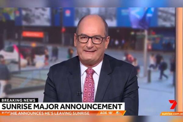 Article image for Kochie shocks Sunrise fans with bombshell announcement