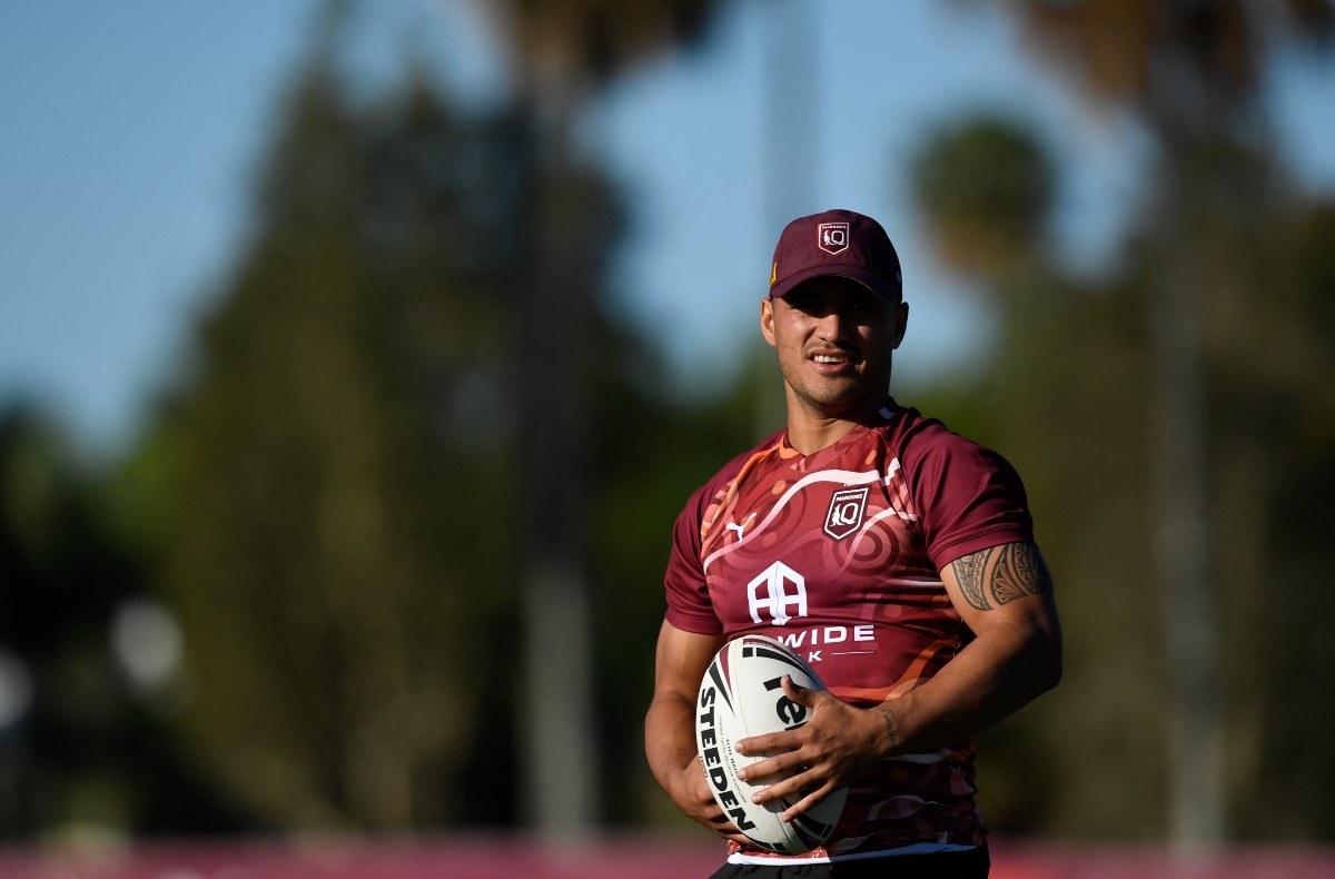 Article image for Valentine Holmes open to switching sides for Maroons for Origin opener