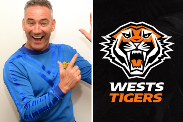 Article image for Wests Tigers laugh off Blue Wiggle’s big purchase hopes