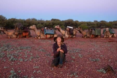 Sophie Matterson’s incredible journey across Australia with five camels