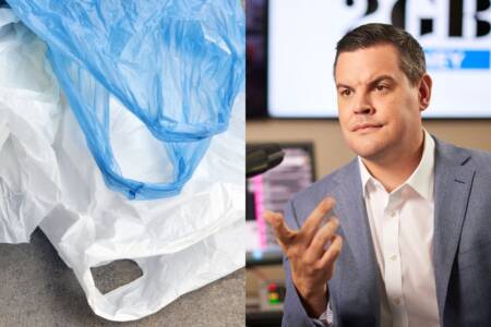 ‘Is this just virtue signalling?’ Chris O’Keefe hounds plastic bag ban