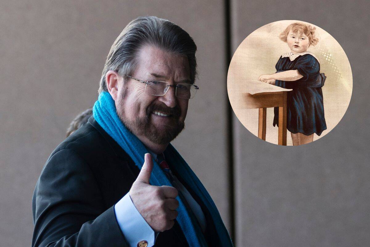 Article image for Oil painting may hold the answers to Derryn Hinch’s lineage