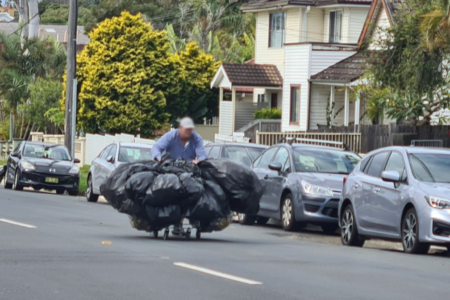 Sydney man takes recycling to a whole new level