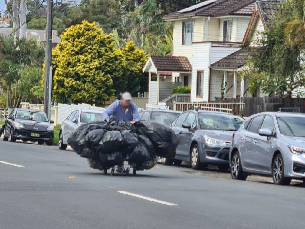 Article image for Sydney man takes recycling to a whole new level