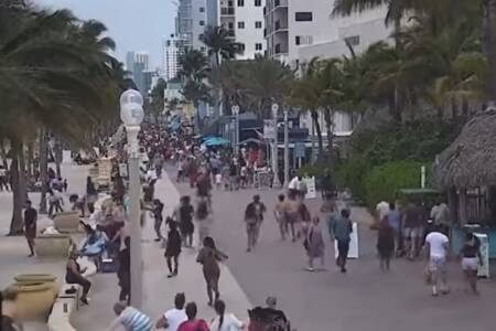 Nine shot, including teen, on crowded boardwalk in Miami