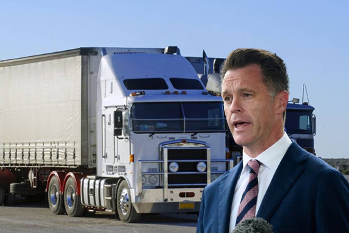 Article image for Premier to suspend overheight truck registrations