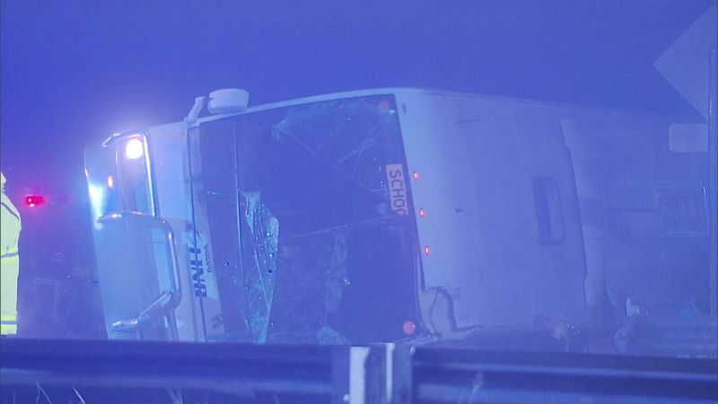 Article image for ‘Horrific crash’: Wedding charter bus crash sees ten dead